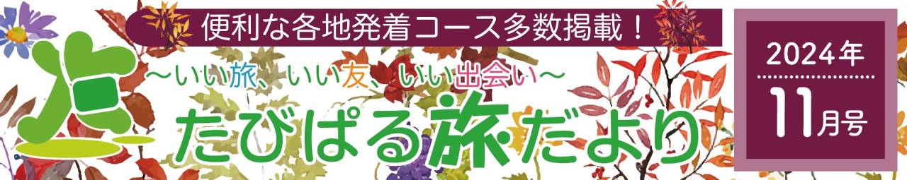 たびぱる旅だより11月号