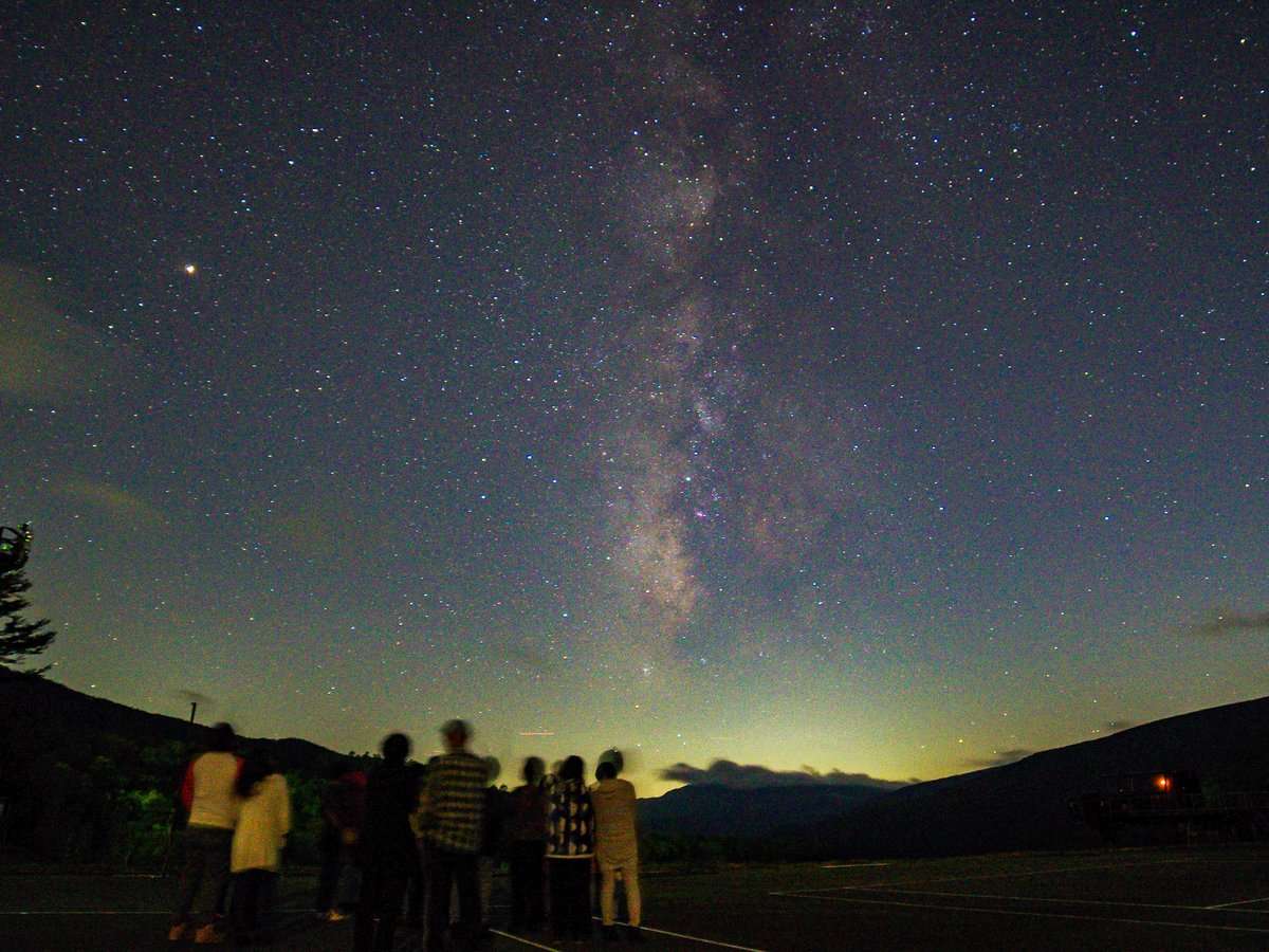 ＜コース番号：T7201＞【大阪・奈良発着】近鉄特急「ひのとり」利用！星空に一番近い温泉！万座温泉・星空鑑賞会と「万座プリンスホテル」で過ごす優雅な2日間