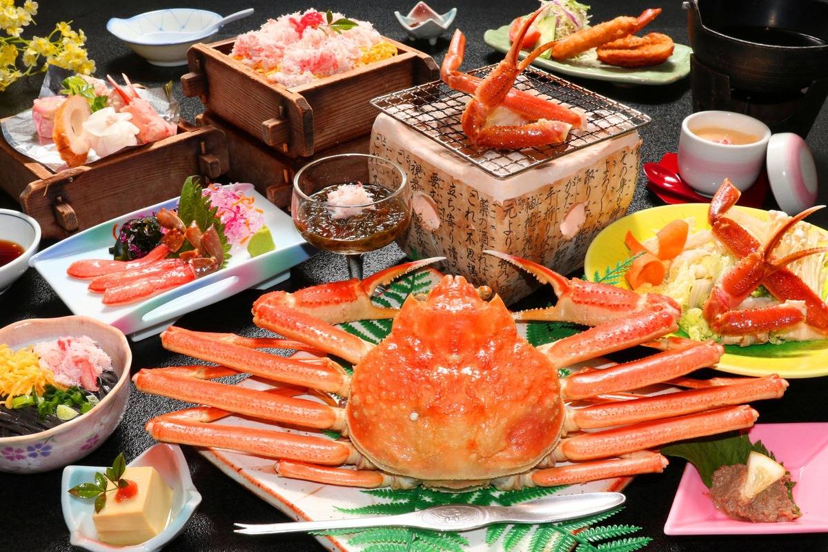 ＜コース番号：T2913＞【大阪発着】蟹取県・鳥取で食す！かに約3杯使用！かに22品料理！