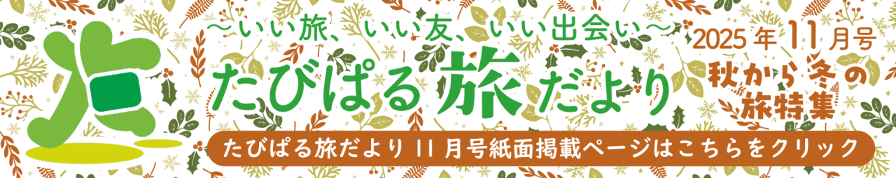 たびぱる旅だより11月号